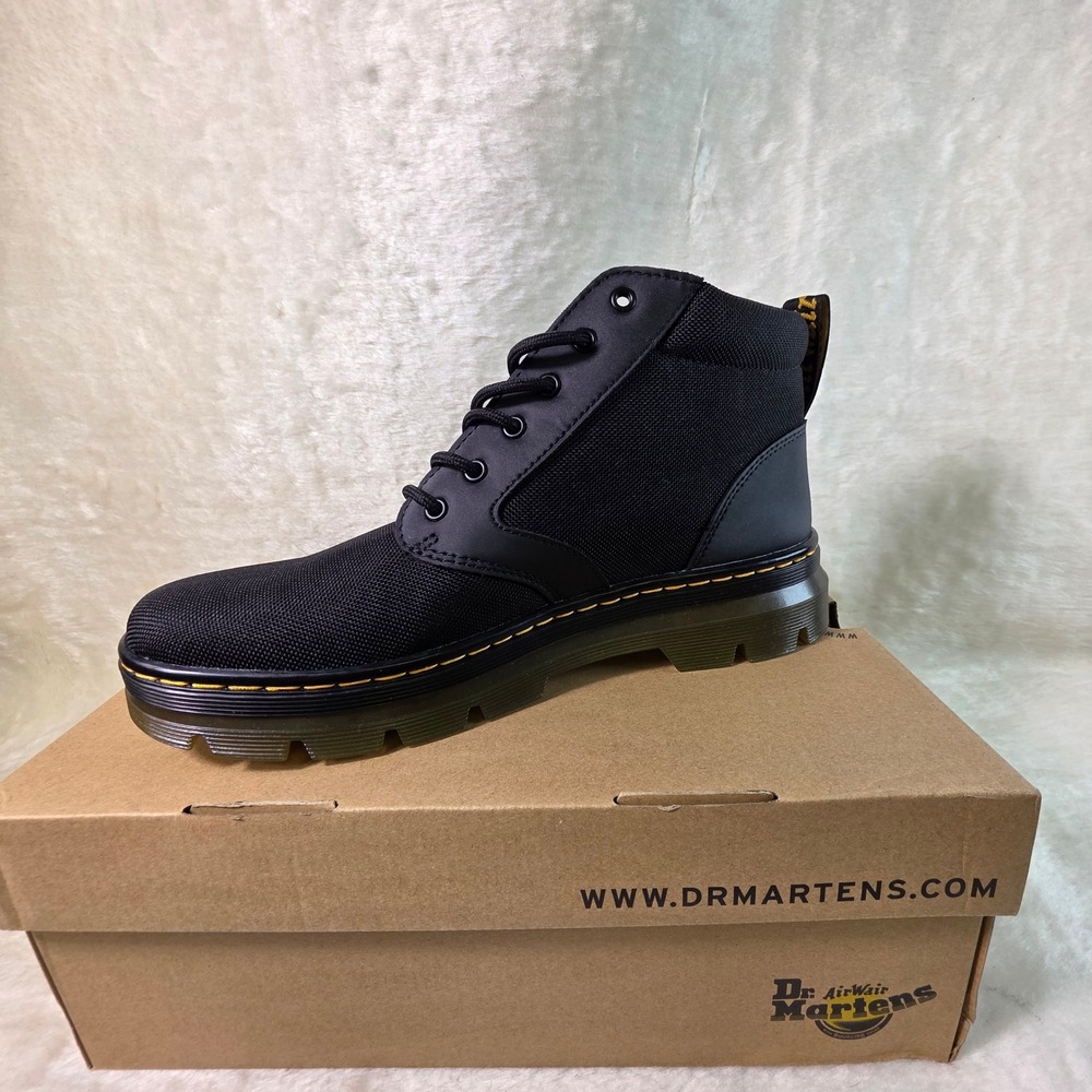 Dr. Martens Bonny Boot Black Extra Tough Poly Utility 43 Mens 10 Womens 11 New